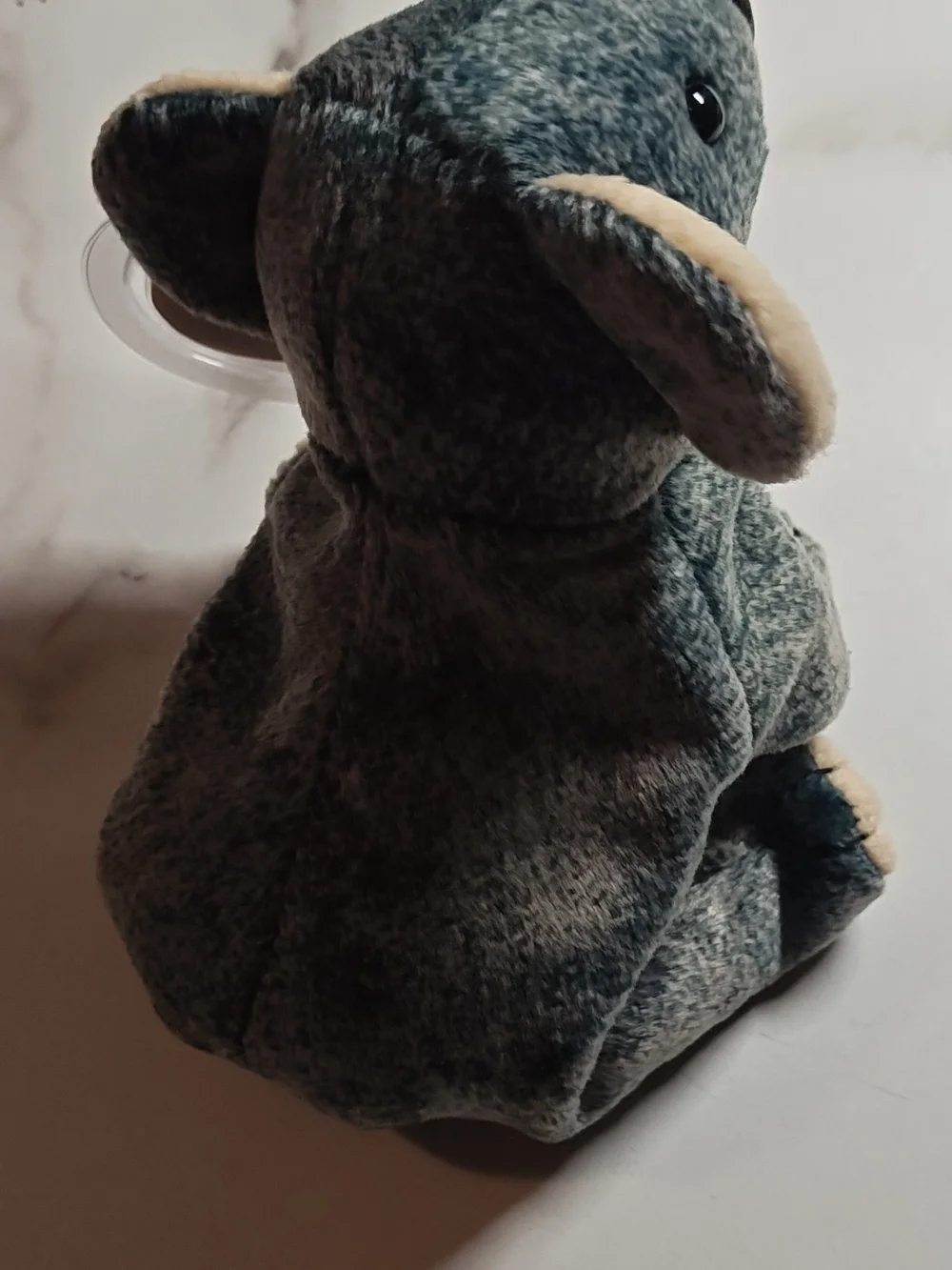 TY Beanie Baby Plush Koala Eucalyptus  Rare - Gray and Cream Small Pet Plush